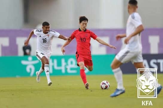 대표팀은 지난 1월 이라크와의 평가전에서 1-0으로 승리를 가져갔다. 사진=KFA 제공