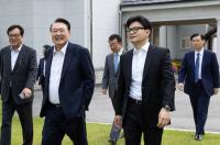 한동훈, 윤 대통령 만났다…'김건희 이슈' 해소 필요성 전달 
