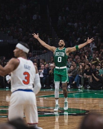 보스턴이 지난 시즌 NBA 우승팀의 강력함을 자랑했다. 사진=보스턴 셀틱스 페이스북