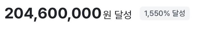 한 번 강의를 판매하는 데 2억 원 이상을 달성하는 경우도 쉽게 찾아볼 수 있다. 사진=온라인 크라우드펀딩 플랫폼 캡처