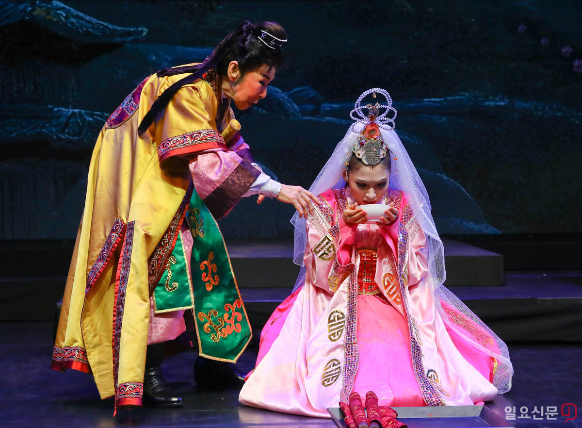 '선화공주' 공연의 한 장면.