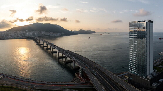 윈덤 그랜드 부산 일대 전경. 사진=윈덤 그랜드 부산 제공