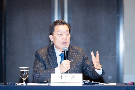 '기후위기 대응·에너지전환 지방정부협의회' 8기 회장으로 선출된 이재준 수원특례시장. 사진=수원특례시 제공
