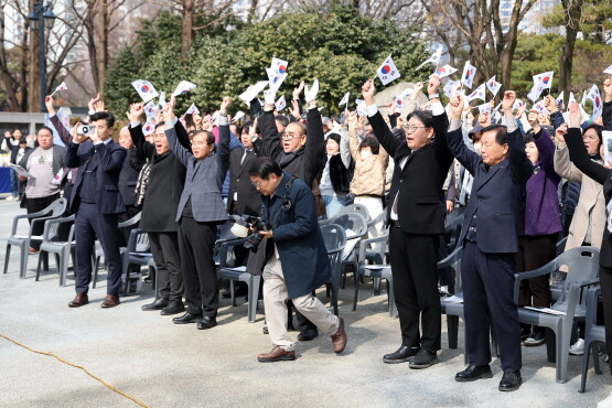 제106주년 3.1절 기념식 모습. 사진=김해시 제공