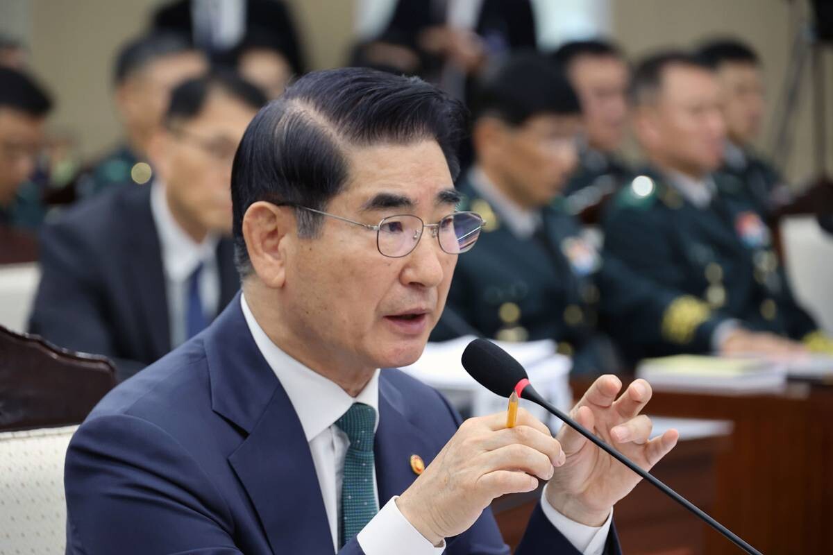 내란 혐의로 구속 기소된 김용현 전 국방부 장관. 사진=국회사진취재단