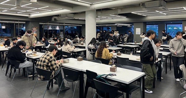 경북대학교 구내식당. 사진=대구시 제공