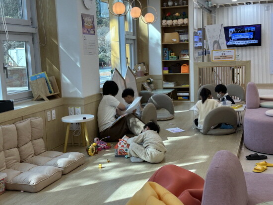 긴급보살핌늘봄센터 운영 장면. 사진=부산시교육청 제공