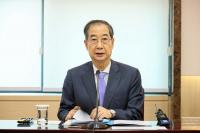 대선 출마 여부 묻자…한덕수 "노코멘트, 아직 결정 안 해"