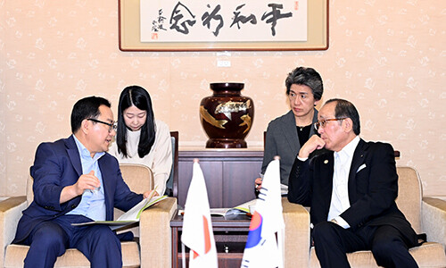 히로시마 시장 예방. 사진=대구시 제공
