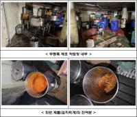 곰팡이 '득실' 작업장서 김치찌개 만들어…1.2억 챙긴 무등록 업체 대표 검찰 송치
