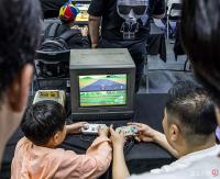 [시선25] 아이와 함께 추억의 오락실 게임도…'플레이엑스포 2025'를 가다