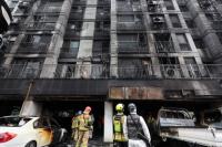 3명 사망·64명 부상…'광명 아파트 화재' 발화 지점은 "주차장 천장"