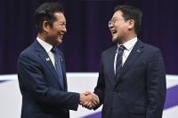 정청래·박찬대 후보, 정견발표 통해 지지 호소