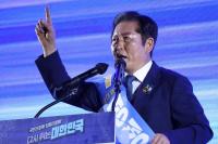 [속보] 정청래 더불어민주당 당 대표 당선, 박찬대에 압승