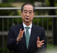 내란 가담·방조했나…한덕수 전 총리, 16시간 피의자 조사 받아  