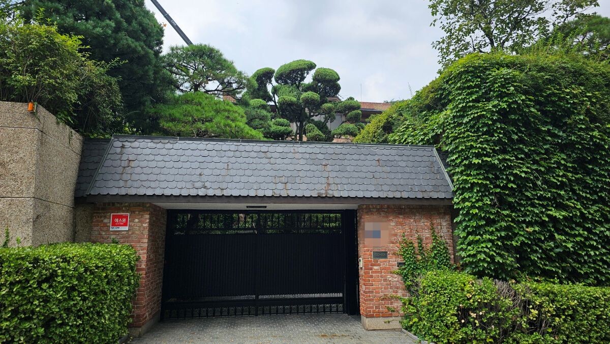 고 허남각 삼양통상 회장이 생전에 거주했던 서울시 성북구 성북동 주택. 사진=박찬웅 기자