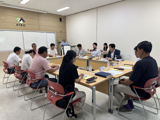 회의 장면. 사진=경남도 제공