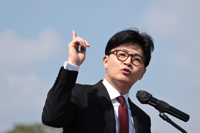 한동훈 전 국민의힘 대표는 배임죄 폐지 추진에 반대 입장을 표했다. 사진=박은숙 기자