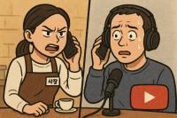 [단독] '1인 2역?' 고객 향해 욕설한 프랜차이즈 카페 직원, 알고보니 '점주'