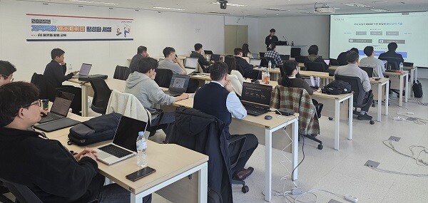 11일 대구테크노파크 성서캠퍼스에서 열린 ‘AI 플랫폼 활용 교육’. 사진=대구시 제공