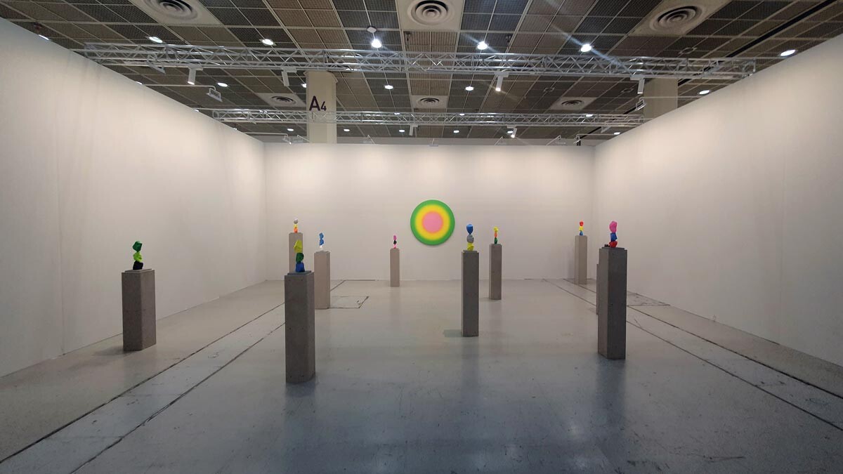 지난 9월 코엑스에서 개최된 키아프의 국제갤러리 부스 전경. 사진=이경민 제공