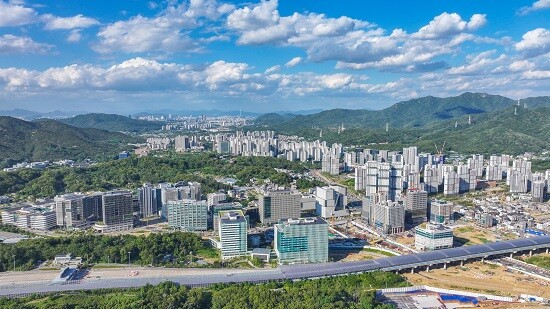 과천지식정보타운 전경. 사진=과천시 제공