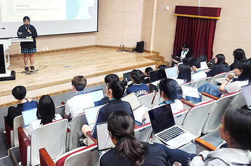풍산고등학교,'IB의 꽃' 디플로마 프로그램(DP) 후보학교 공식 승인. 사진=경북교육청 제공