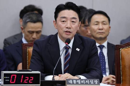 강훈식 비서실장. 사진=박은숙 기자