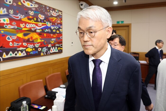 천대엽 법원행정처장은 민주당이 추진하는 사법개혁과 관련해 "정밀하고 치밀하게 법리적 차원에서 접근해야 한다"고 말했다. 사진=국회사진기자단