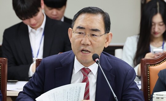 주호영 의원이 10월 17일 경찰청을 대상으로 한 국회 행정안전위원회 국정감사에서 질의를 하고 있다. 사진=임준선 기자