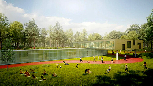 상모사곡임오 체육센터 조감도. 사진=구미시 제공