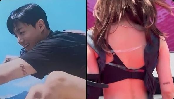 각 그룹의 팬덤과 온라인 커뮤니티, 소셜미디어 등을 통해 제기된 정국과 윈터의 열애설에 대해 양측 소속사는 모두 침묵으로 답을 대신했다. 사진=온라인 커뮤니티 캡처