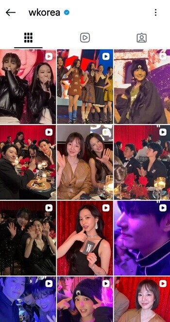 '유방암의 사회적 인식 개선' 목적과는 달리 스타들의 화려한 샴페인 파티를 홍보 콘텐츠로 내세운 W 코리아와 참석 연예인들도 대중들의 실망감을 불러일으켰다. 사진=W 코리아 인스타그램 캡처