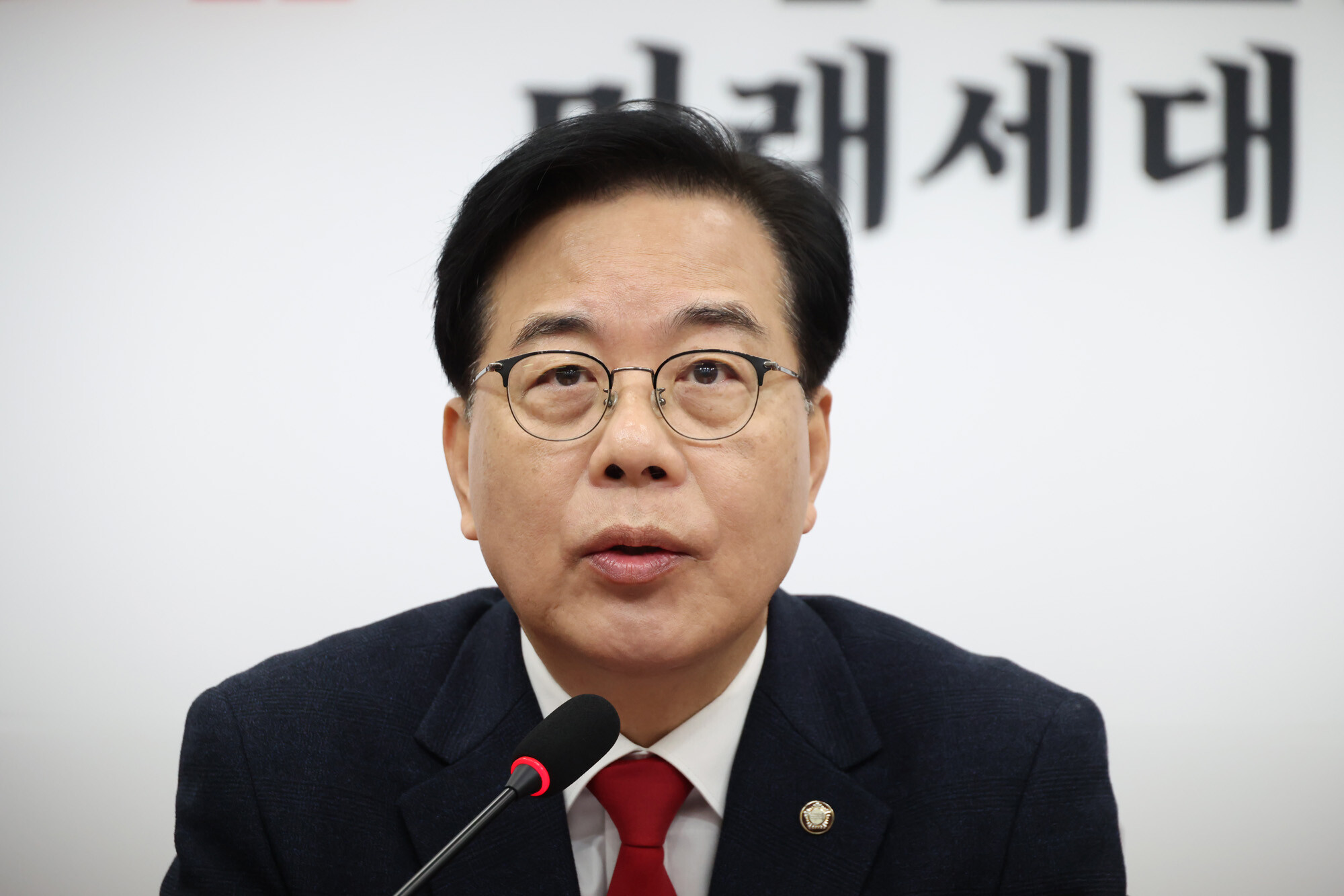 송언석 원내대표. 사진=박은숙 기자