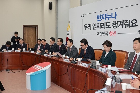 12월 22일 국민의힘 최고위원회의. 사진=박은숙 기자