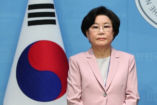 2024년 3월 21일 오후 국회 소통관에서 이혜훈 전 의원이 기자회견을 열어 공약을 발표하고 있다. 사진=박은숙 기자