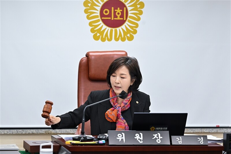 김경 서울시의원. 사진=서울시의회 제공