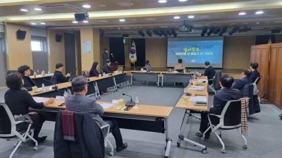 간담회 모습. 사진=경남도 제공