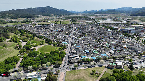 대릉원 전경. 사진=경주시 제공