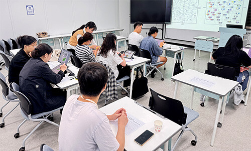 대구대 학생 대상 창업 교육. 사진=대구대 제공
