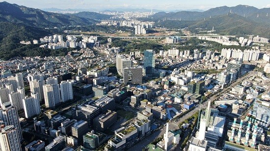 평촌 스마트스퀘어 전경. 사진=안양시 제공