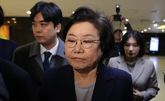 이혜훈 기획예산처 장관 후보자가 1월 19일 서울 여의도 국회에서 열릴 예정인 인사청문회를 앞두고 대기하고 있다. 사진=연합뉴스