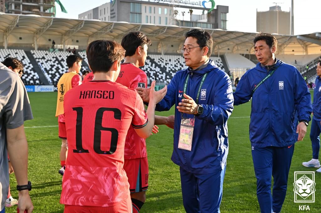 이번 대표팀을 이끄는 이민성 감독은 '도쿄 대첩' 역전 결승골의 주인공을 유명세를 떨친 바 있다. 사진=KFA 제공