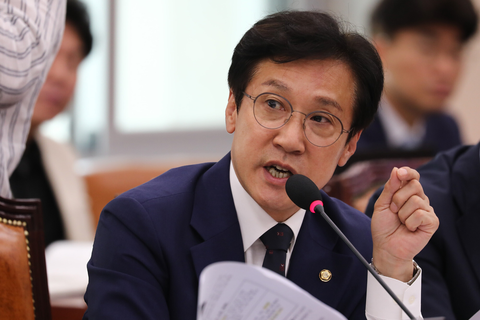 선거사무장이 당선무효형을 받으며 의원직을 상실한 신영대 전 민주당 의원. 사진=박은숙 기자