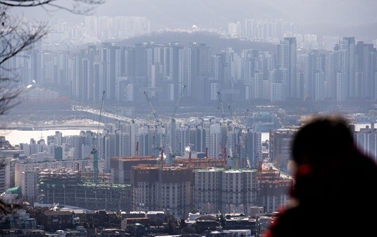 서울시 용산구 남산에서 바라 본 서울 시내 아파트 단지 모습으로 기사의 특정 내용과 관련없다. 사진=최준필 기자
