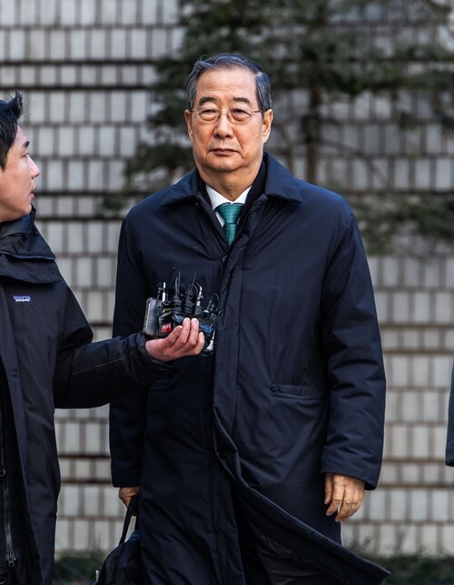 한덕수 전 총리는 1심에서 징역 23년형을 선고받았다. 사진=최준필 기자