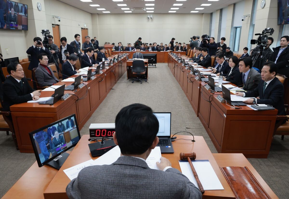 12일 국회에서 열린 대미투자특별법 처리를 위한 특별위원회 제1차 전체회의. 사진=연합뉴스