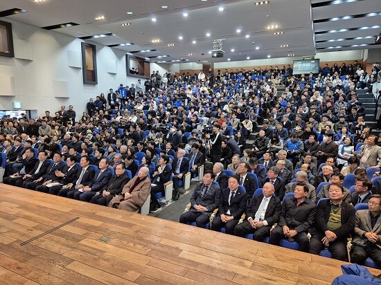 더불어민주당 박찬대 의원이 2일 인하대학교에서 저서 '인천의 힘, G3 코리아' 출판기념회를 열고 있다. 사진=박창식 기자