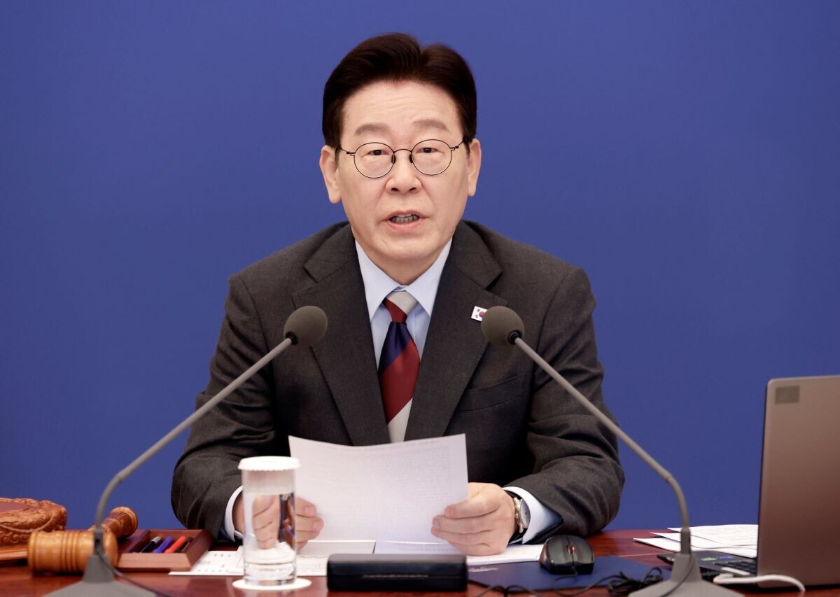 이재명 대통령이 지난 5일 청와대에서 열린 국무회의에서 발언하고 있다. 사진=연합뉴스