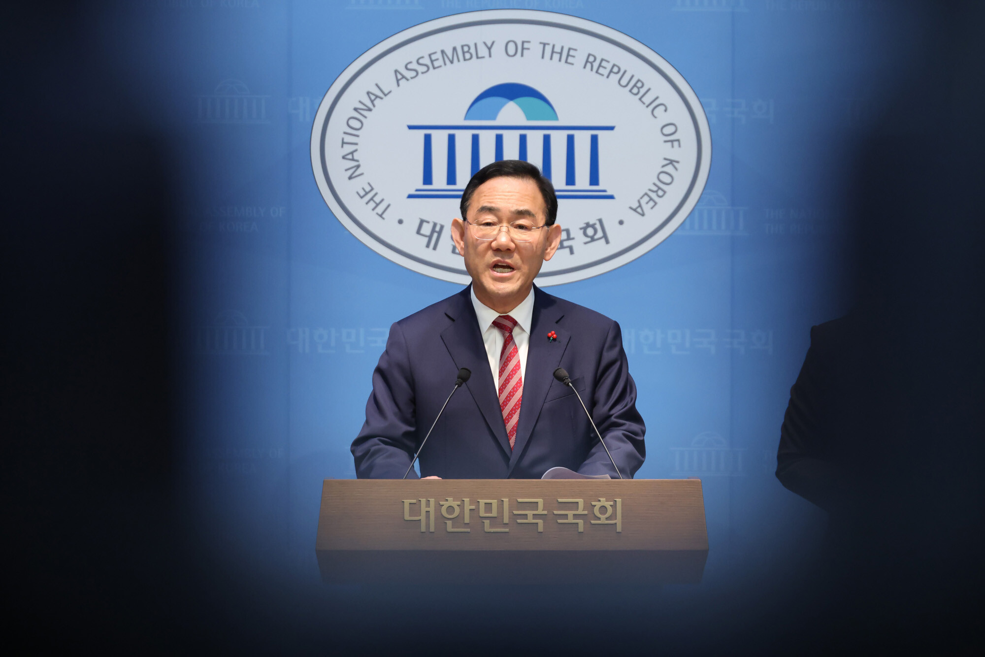 주호영 국민의힘 의원은 대구시장 후보 경선 컷오프에 즉각 반발하며 ‘할 수 있는 모든 조치’를 예고했다. 사진=박은숙 기자